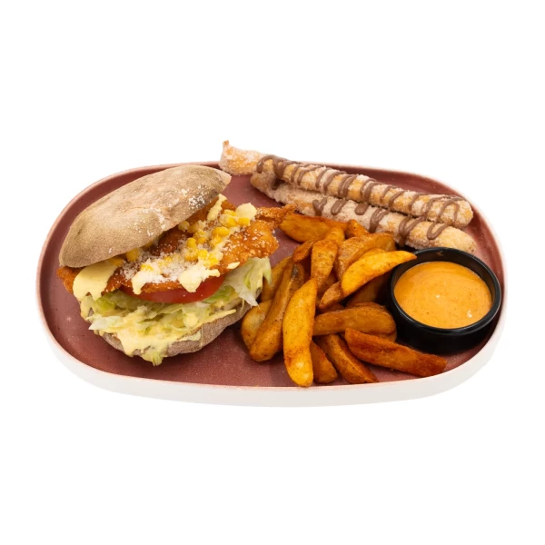 The Crispy Beast Chicken Burger