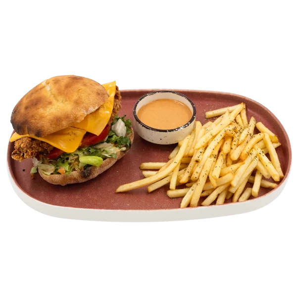 Το Crispy Beast Chicken Burger